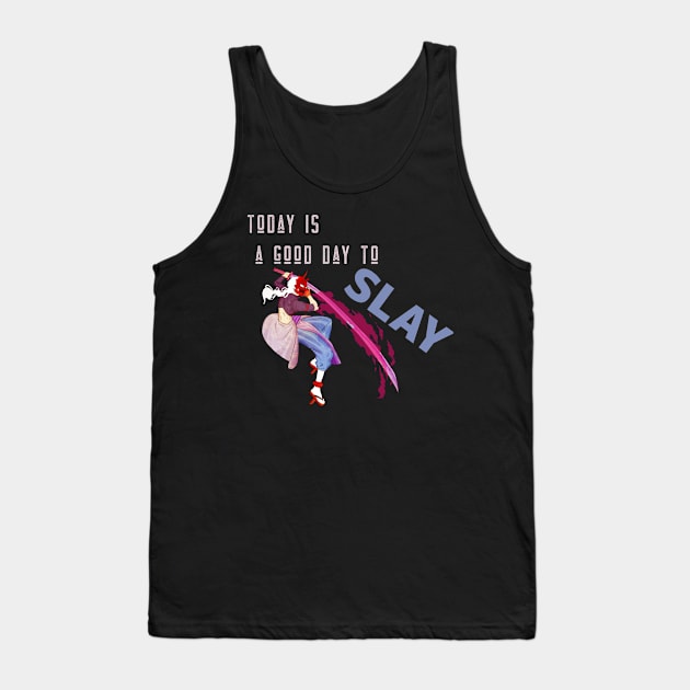 Slay Slayer Japanese anime Tank Top by Kataclysma